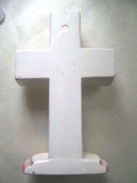 Norcrest Cross Planter Wall Hanging E-563 Norcrest Cross Planter Wall Hanging E-563