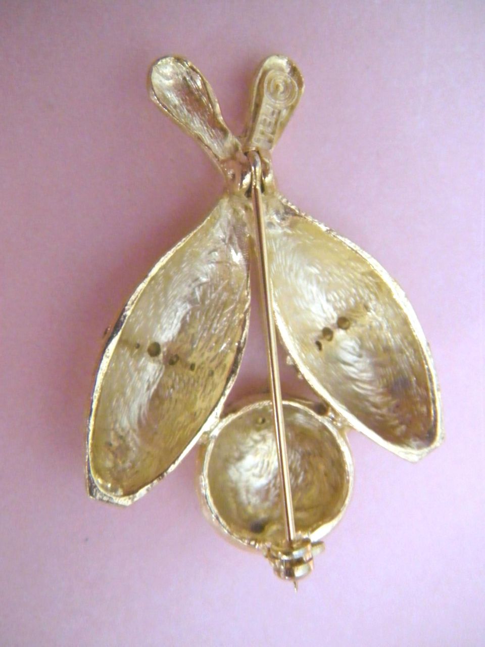 PELL Bowling Pins and Ball Brooch Pin PELL Bowling Pins and Ball Brooch Pin