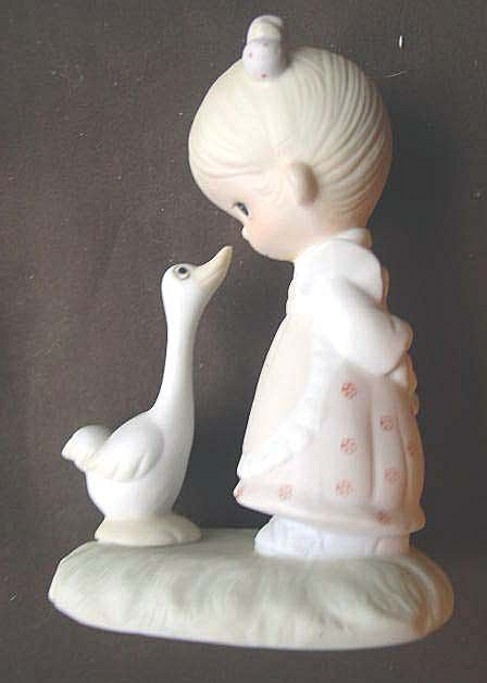 Enesco Precious Moments Girl with Goose Enesco Precious Moments Girl with Goose