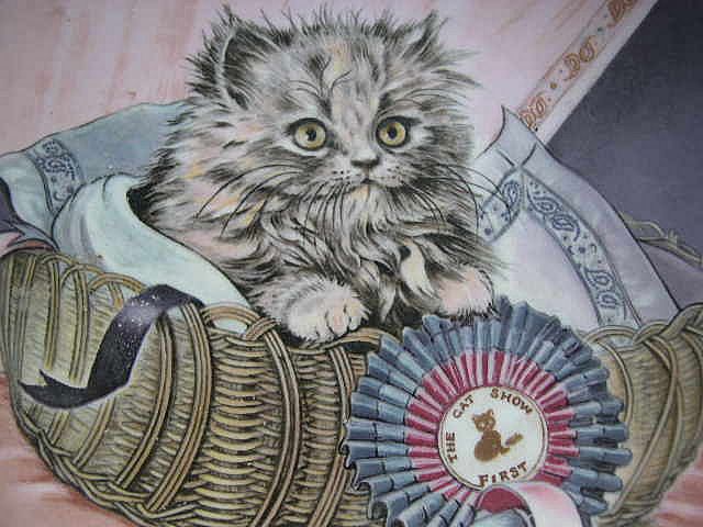Hamilton Collection First Prize Kitten Cat Classics Plate Hamilton Collection First Prize Kitten Cat Classics Plate