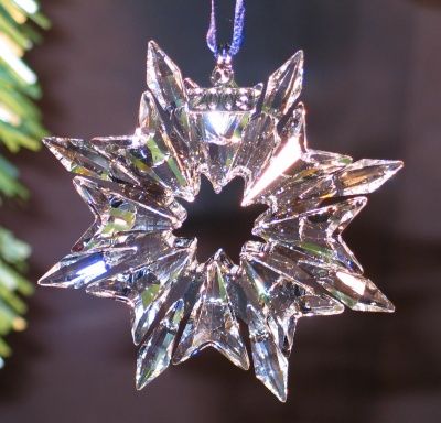 Swarovski Crystal 2003 Snowflake Ornament - retired Swarovski Crystal 2003 Snowflake Ornament - retired