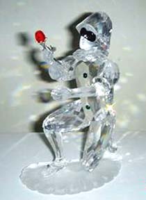 "Harlequin" Swarovski Crystal 2001 Annual Edition Piece "Harlequin" Swarovski Crystal 2001 Annual Edition Piece