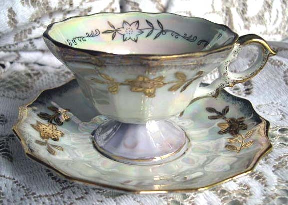 Made in WALES vintage Cup the and Set Japan and Saucer cup emporium saucer Footed Vintage