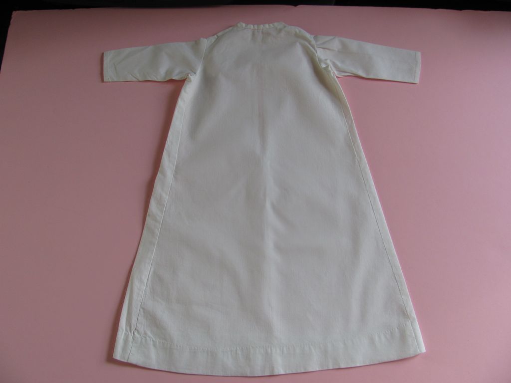 Long White Classic Doll Gown Long White Classic Doll Gown