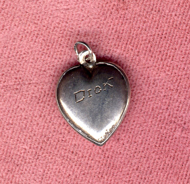 Sterling Silver Engraved Puffed Heart Charm Sterling Silver Engraved Puffed Heart Charm