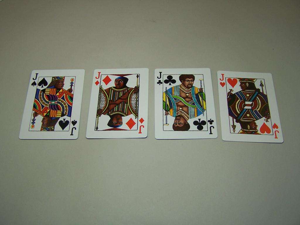 "Cards of Colour" Playing Cards, c.1992 "Cards of Colour" Playing Cards, c.1992
