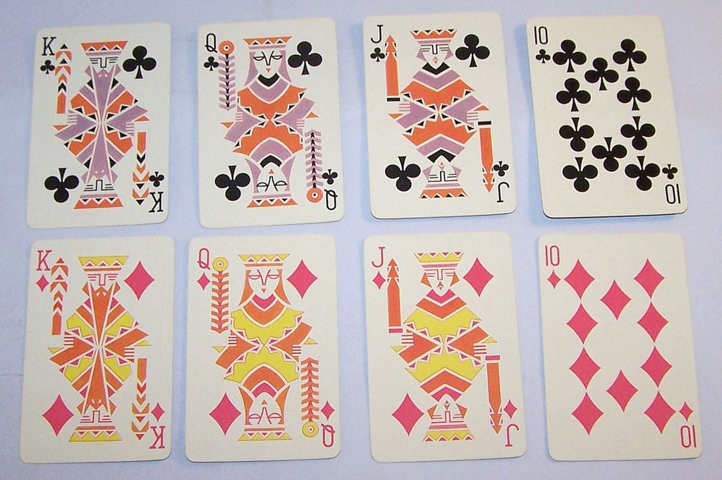 E.E. Fairchild "Past-L-Eze" Playing Cards, Dickens "The Old Curiosity Shop," Fan C Pack Co. Publisher (?), c.1935 E.E. Fairchild "Past-L-Eze" Playing Cards, Dickens "The Old Curiosity Shop," Fan C Pack Co. Publisher (?), c.1935