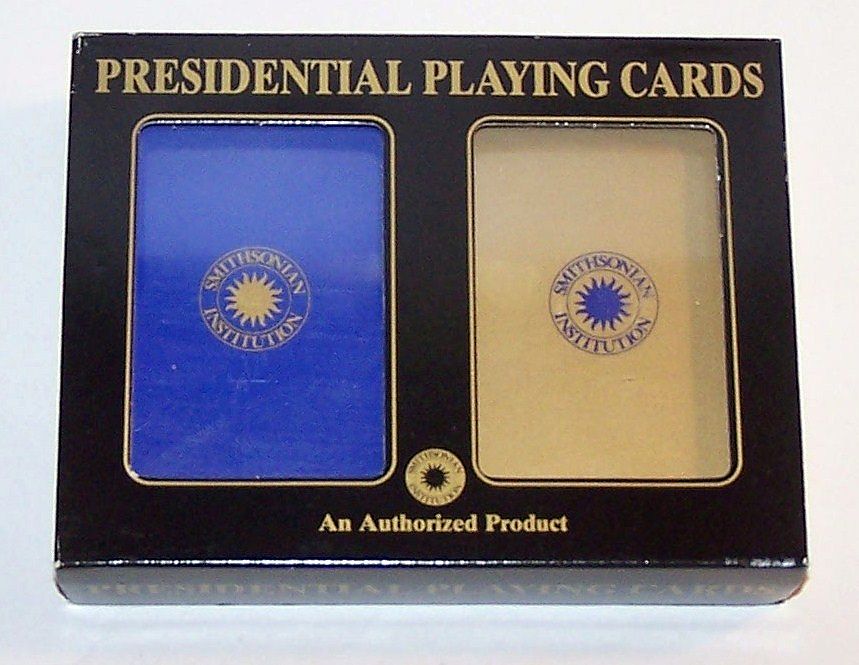 Double Deck F.X. Schmid "Presidential Playing Cards," Smithsonian Institution, c.1990s Double Deck F.X. Schmid "Presidential Playing Cards," Smithsonian Institution, c.1990s