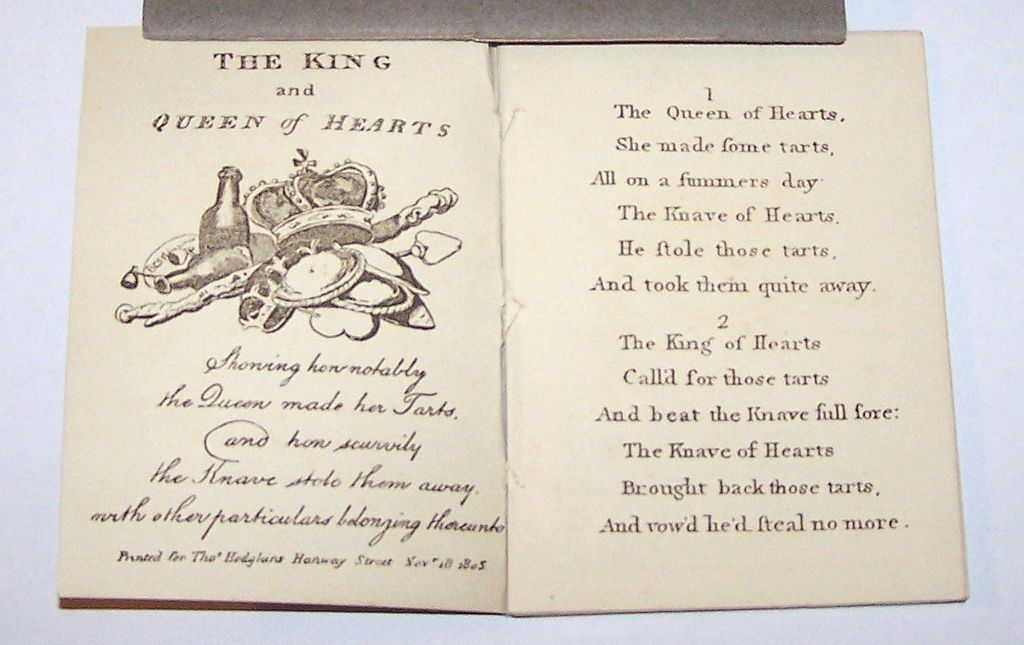 Charles Lamb "The King and Queen of Hearts," Methuen & Co. Edition w/ Separately Bound Introduction by F.V. Lucas, William Mulready Illustrations, c.1902 Charles Lamb "The King and Queen of Hearts," Methuen & Co. Edition w/ Separately Bound Introduction by F.V. Lucas, William Mulready Illustrations, c.1902