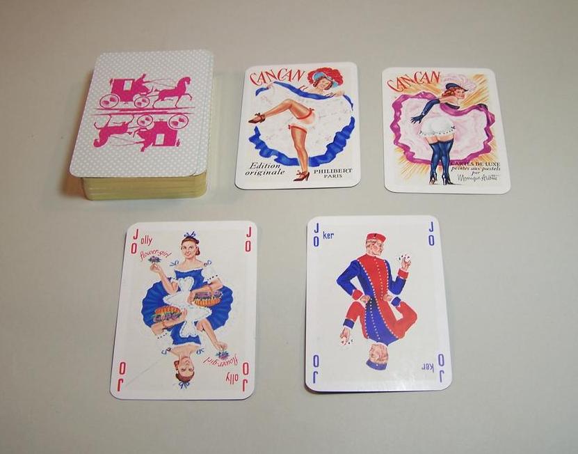 Philibert "Can Can" Playing Cards, Arietti Designs, c.1956 Philibert "Can Can" Playing Cards, Arietti Designs, c.1956