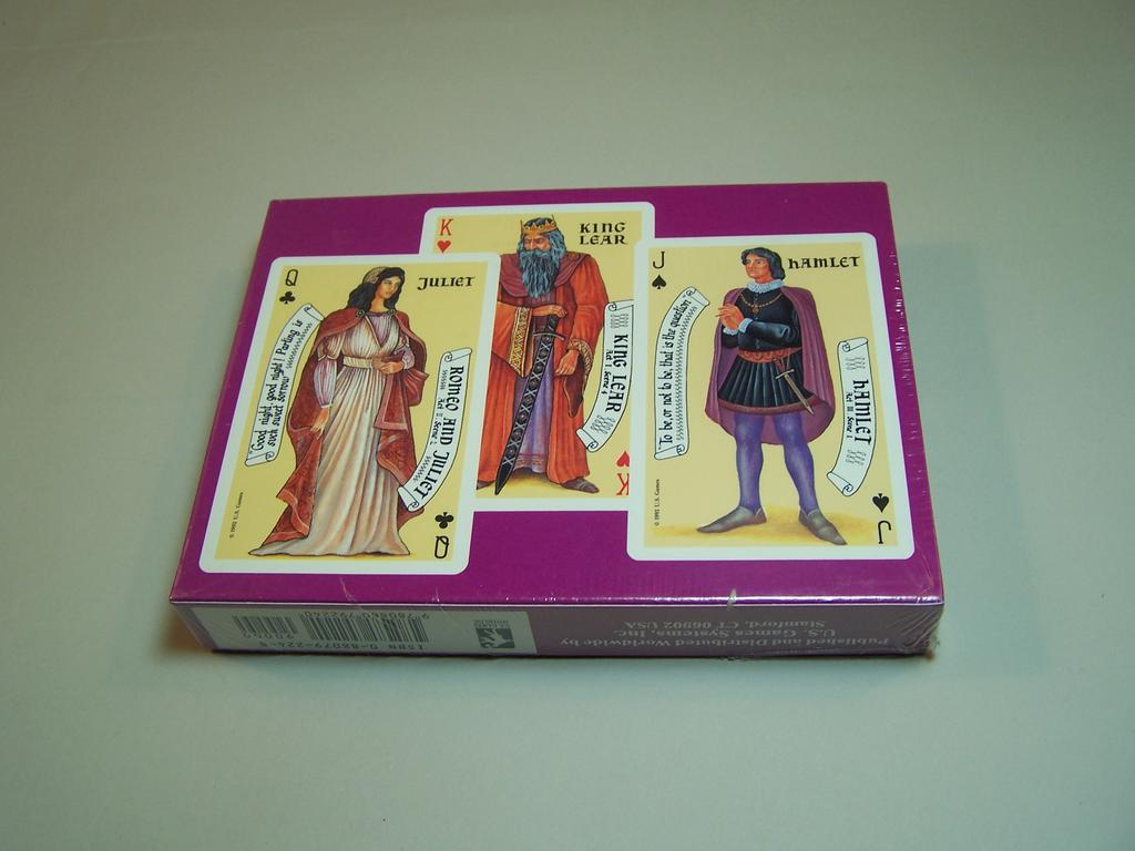 Double Deck of Carta Mundi (U.S. Games) Shakespeare Playing Cards, Virginijus Poshkus Illustrations Double Deck of Carta Mundi (U.S. Games) Shakespeare Playing Cards, Virginijus Poshkus Illustrations