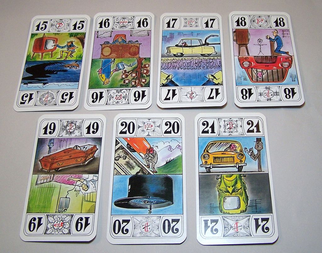 Grimaud "Tarot de l'An 2000" Tarock / Tarot Cards, Pino Zac Designs, c.1981 Grimaud "Tarot de l'An 2000" Tarock / Tarot Cards, Pino Zac Designs, c.1981
