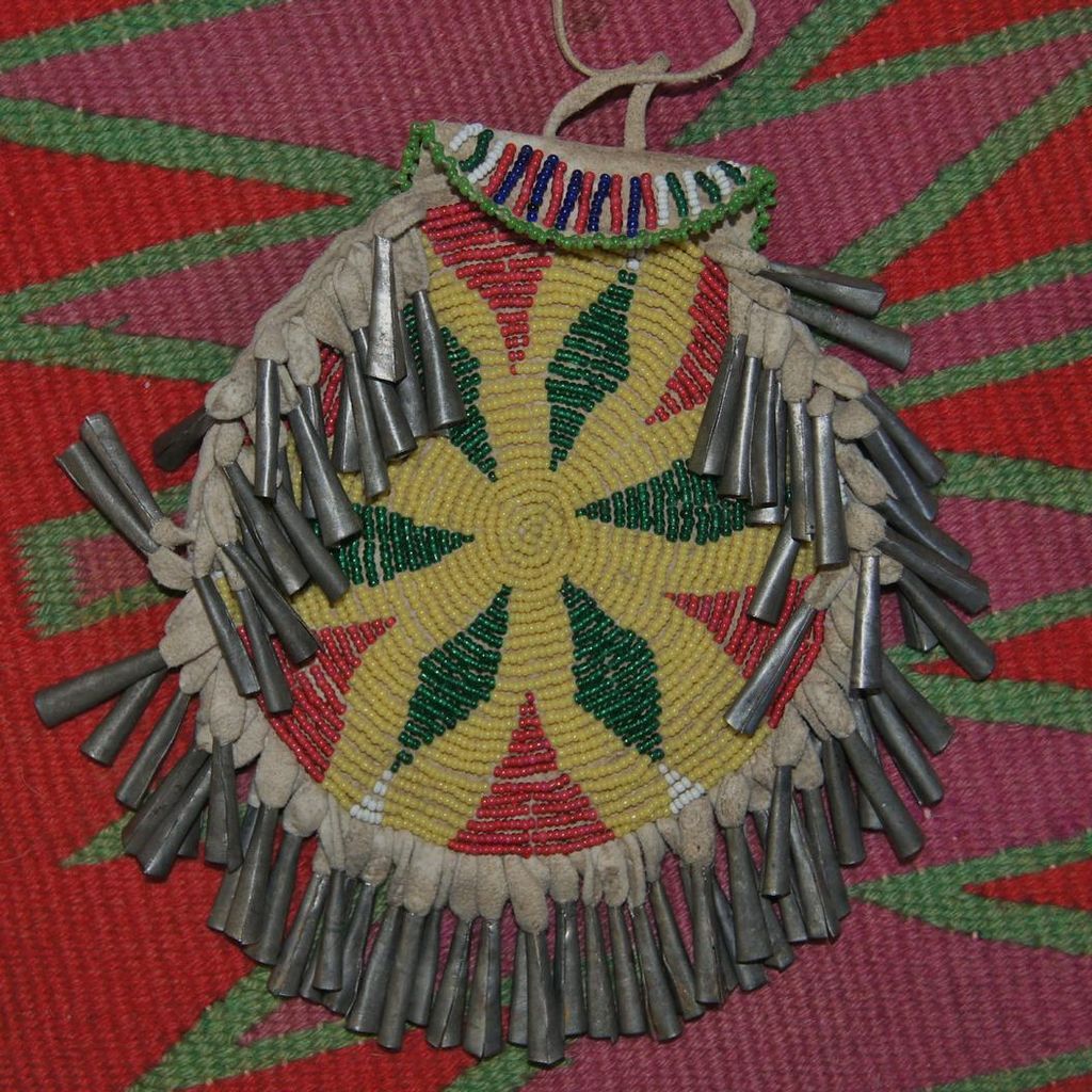 Western Apache Beaded Ration Ticket/Dice Bag Western Apache Beaded Ration Ticket/Dice Bag