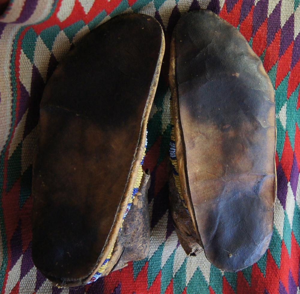 1870's Cheyenne Moccasins 1870's Cheyenne Moccasins