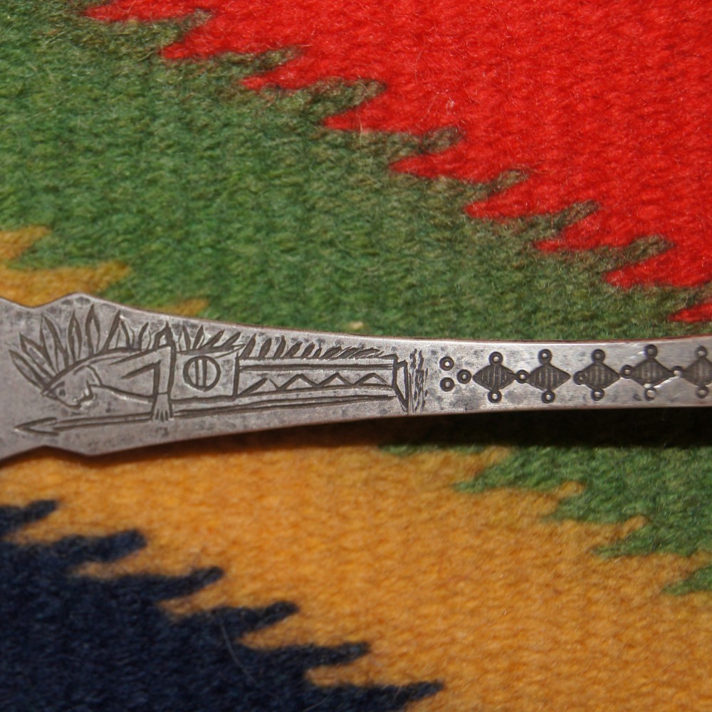 1908 Indian Curio Shop Spoon From The HH Tammen Co. 1908 Indian Curio Shop Spoon From The HH Tammen Co.