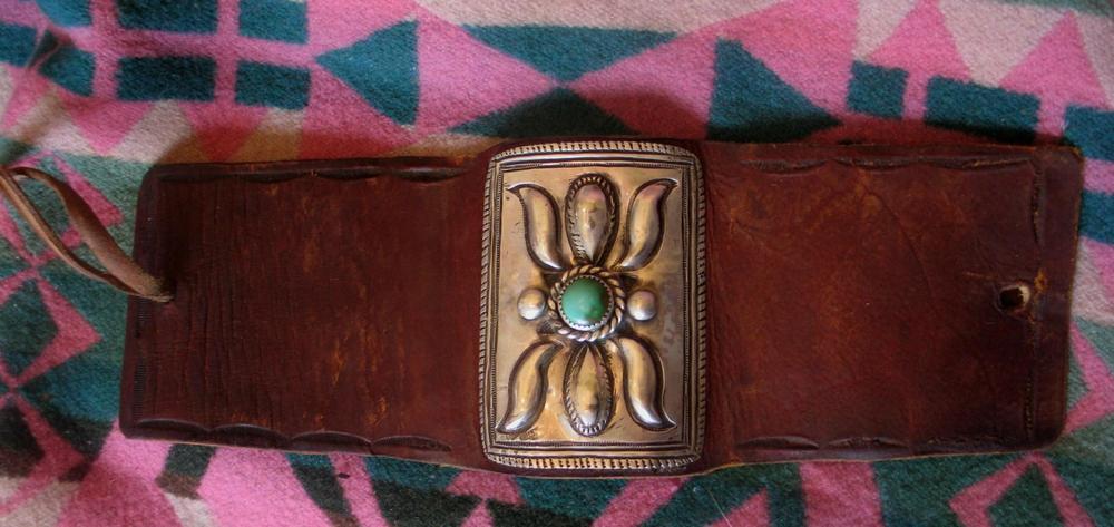 Navajo Ketoh Bow Guard 1930's Navajo Ketoh Bow Guard 1930's