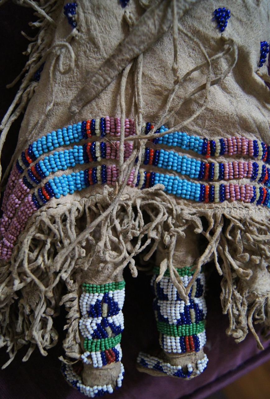 Lakota Beaded and Quilled Doll 1880-1890 Lakota Beaded and Quilled Doll 1880-1890