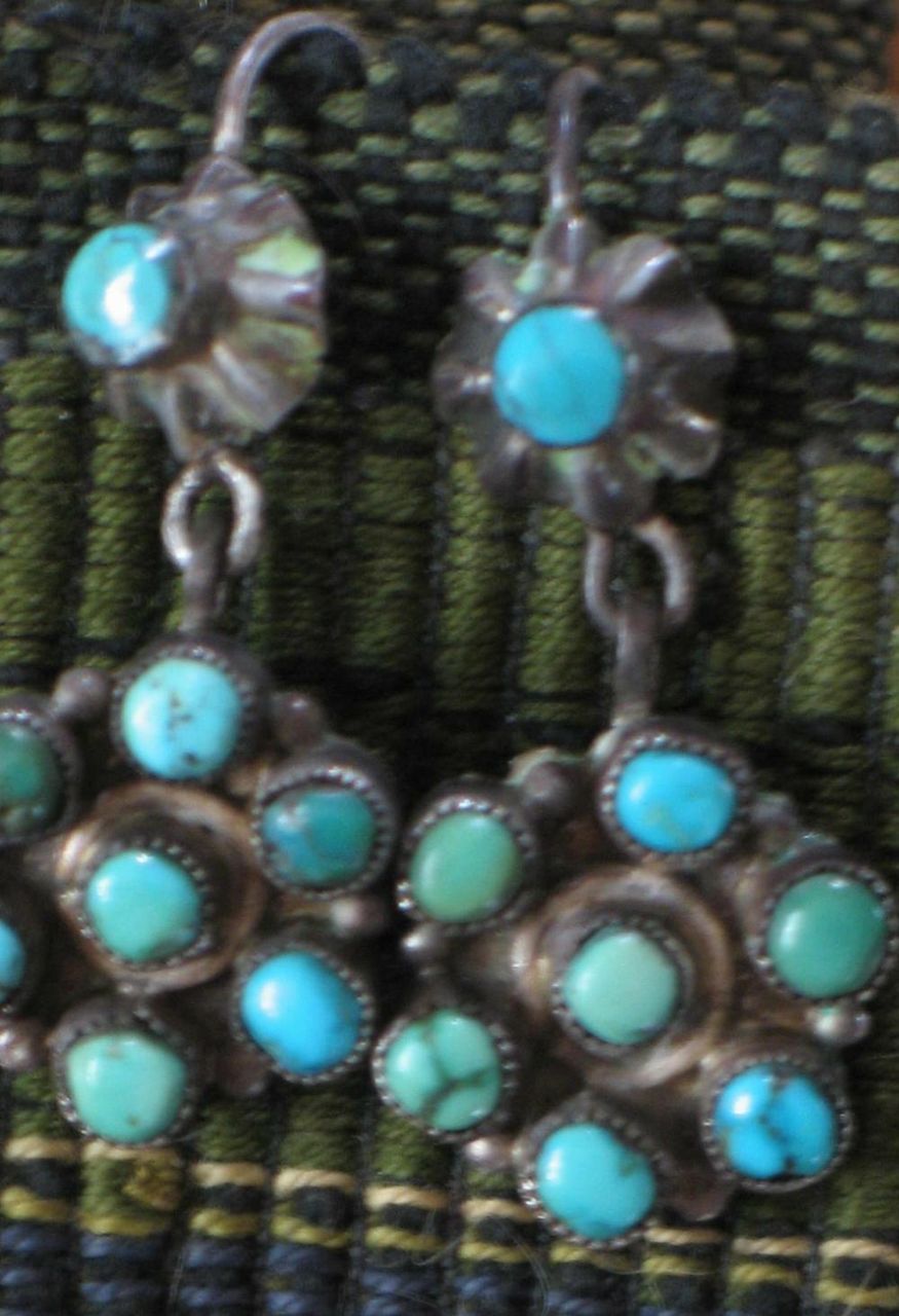 Vintage Navajo Earrings Vintage Navajo Earrings