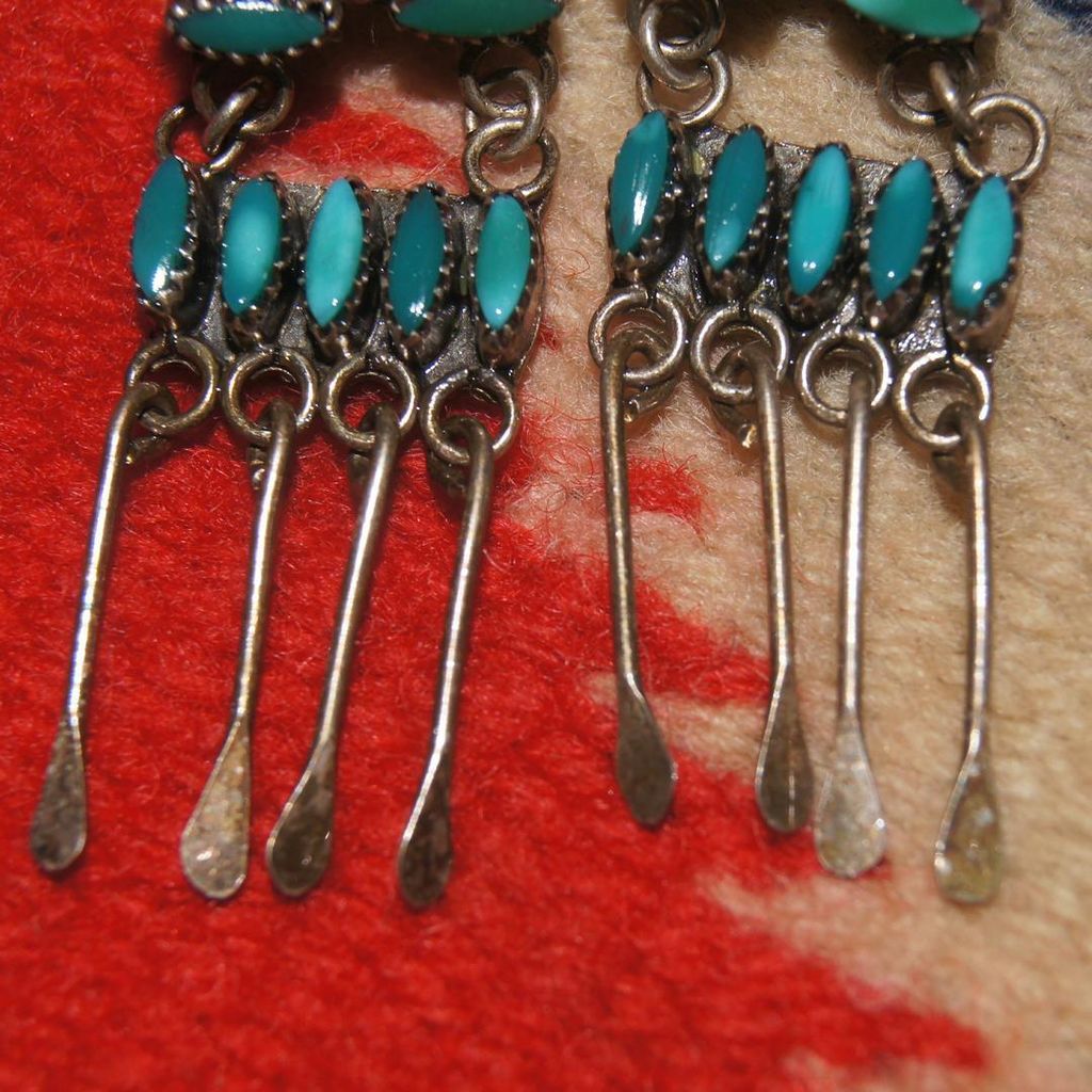 Vintage Zuni Earrings Vintage Zuni Earrings