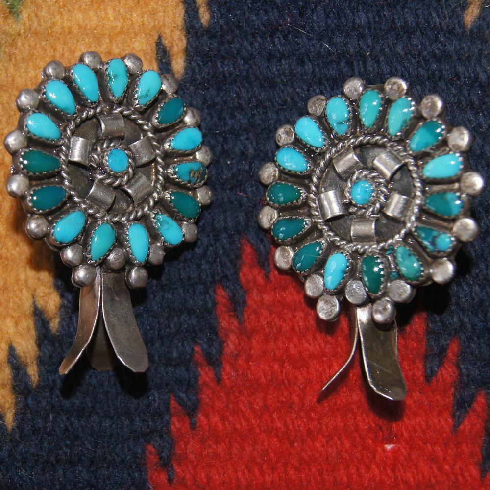 Vintage Zuni Earrings Vintage Zuni Earrings