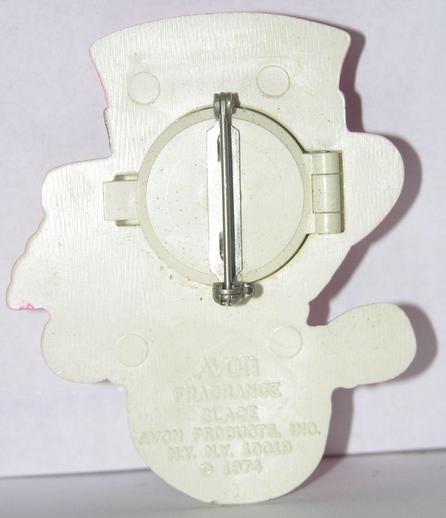 Avon 1975 Snowman Pin Pals Fragrance Glace Avon 1975 Snowman Pin Pals Fragrance Glace