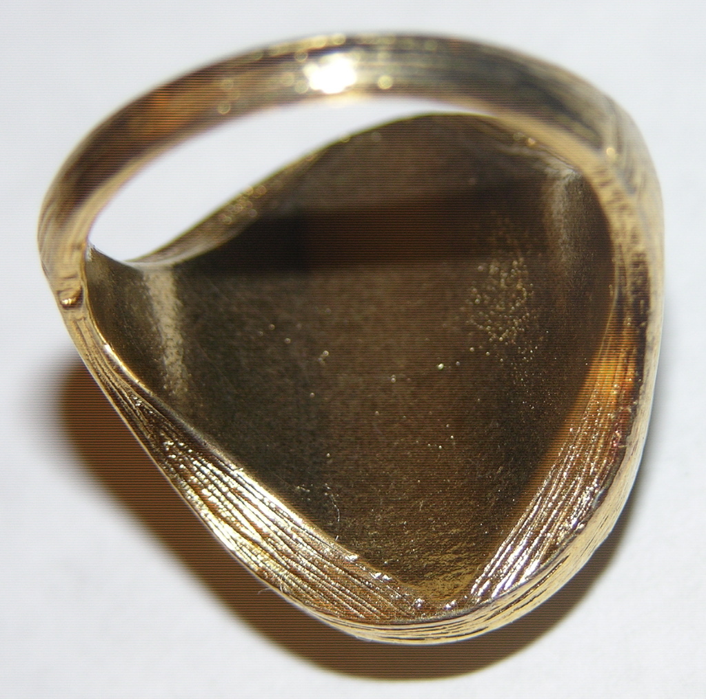 1960's Dial Face Mood Ring ~ Size 7.5 ~ Works! 1960's Dial Face Mood Ring ~ Size 7.5 ~ Works!