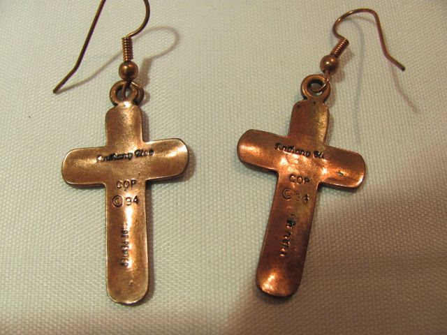 Anthony Kee Navajo Pierced Earrings Anthony Kee Navajo Pierced Earrings