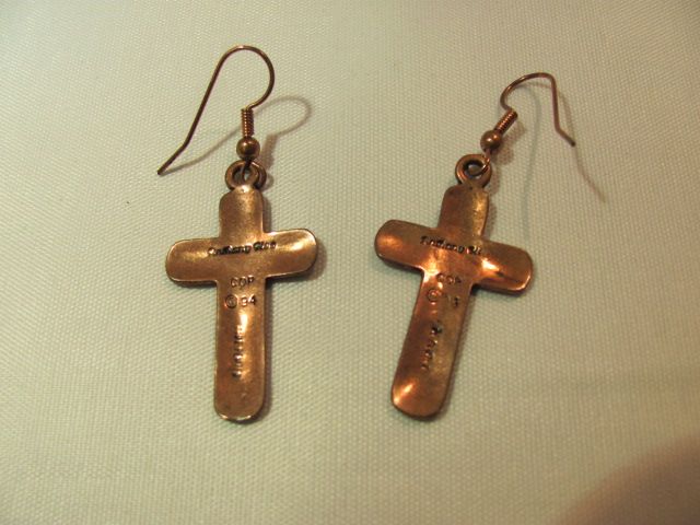 Anthony Kee Navajo Pierced Earrings Anthony Kee Navajo Pierced Earrings