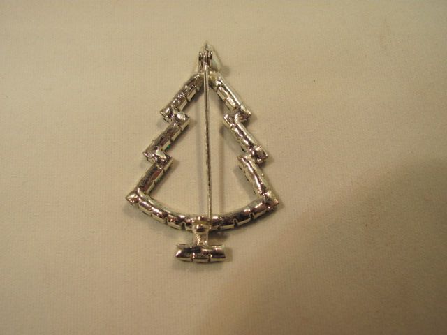 Christmas Tree Rhinestone Pin Christmas Tree Rhinestone Pin