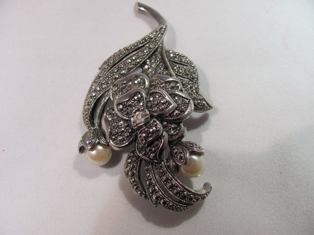 Kenneth Jay Lane - Avon Marcasite Brooch Kenneth Jay Lane - Avon Marcasite Brooch