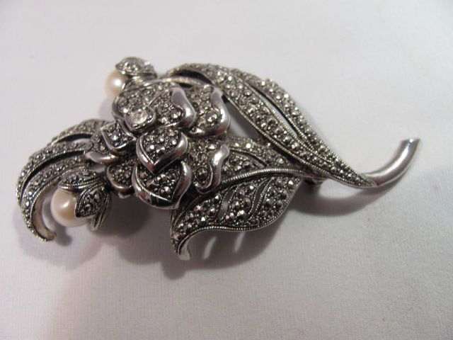 Kenneth Jay Lane - Avon Marcasite Brooch Kenneth Jay Lane - Avon Marcasite Brooch