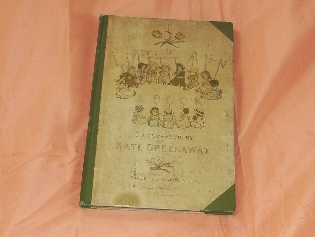 1900's Old Vintage Kate Greenaway Children's Book Little Ann Frederick Warne 1900's Old Vintage Kate Greenaway Children's Book Little Ann Frederick Warne