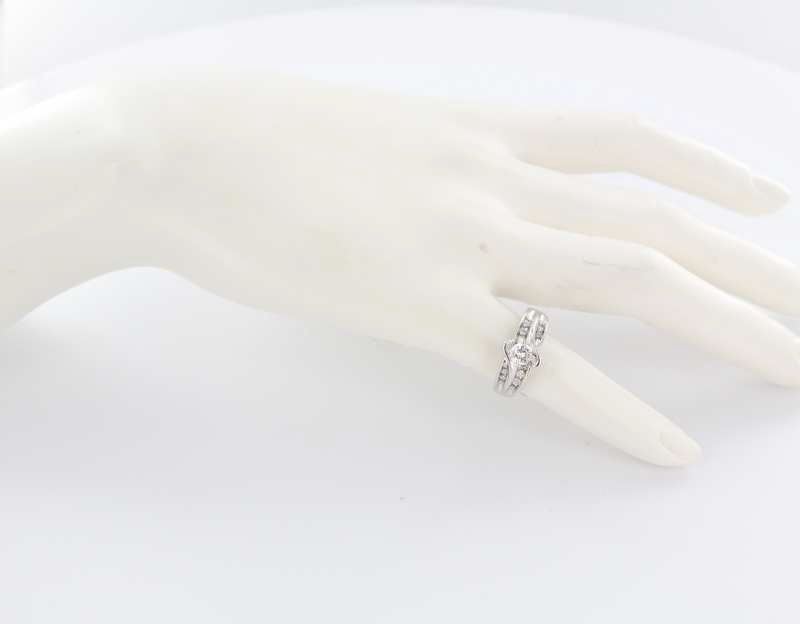 Estate White Gold Diamond Engagement Wedding Ring Combination Fine Jewelry Estate White Gold Diamond Engagement Wedding Ring Combination Fine Jewelry