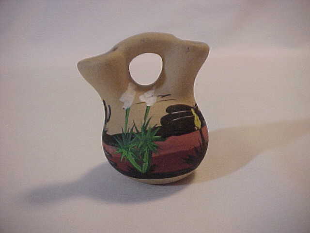 Pottery Small Miniature Western Style Marked Tawa Pottery Small Miniature Western Style Marked Tawa