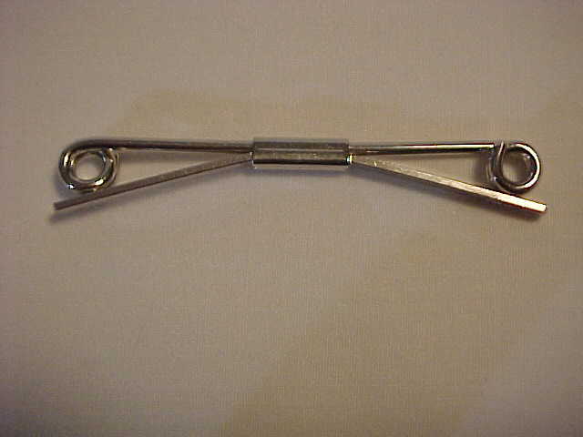 Anson Large Silver color Collar Bar Anson Large Silver color Collar Bar