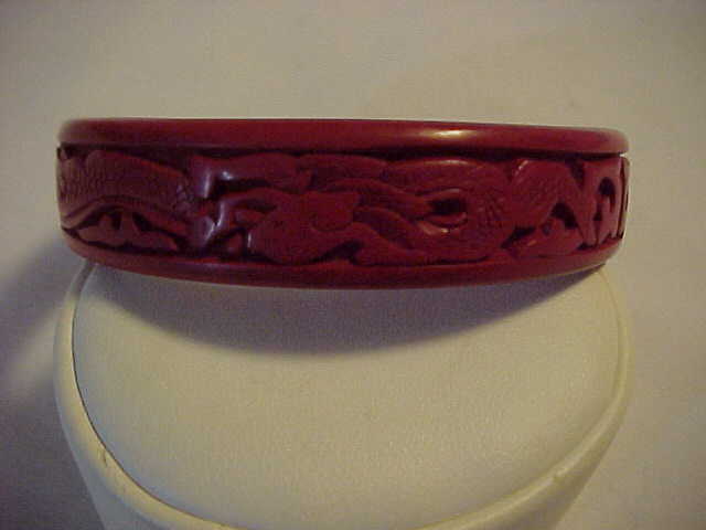 Cinnabar Bangle Bracelet Cinnabar Bangle Bracelet