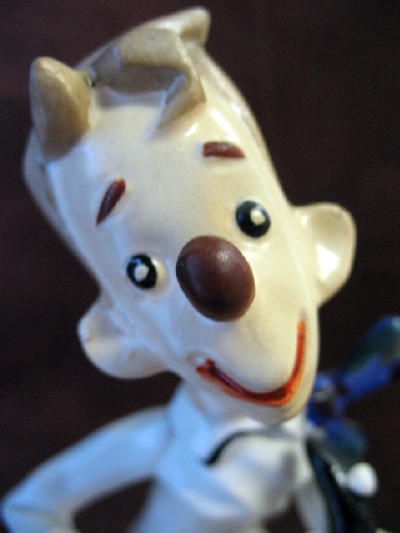 Dagwood and Blondie Figurines Cartoon or Comic Characters with Saxophone Japan Dagwood and Blondie Figurines Cartoon or Comic Characters with Saxophone Japan