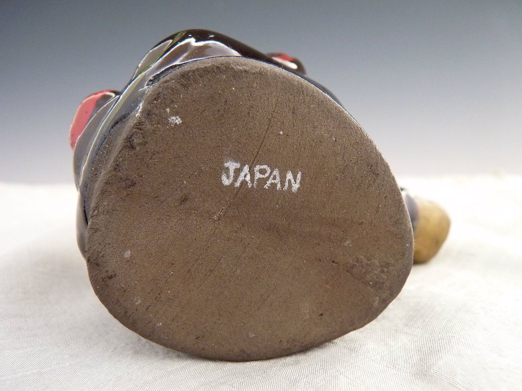 Vintage Sambo ashtray made in Japan hand painted Black Americana Vintage Sambo ashtray made in Japan hand painted Black Americana