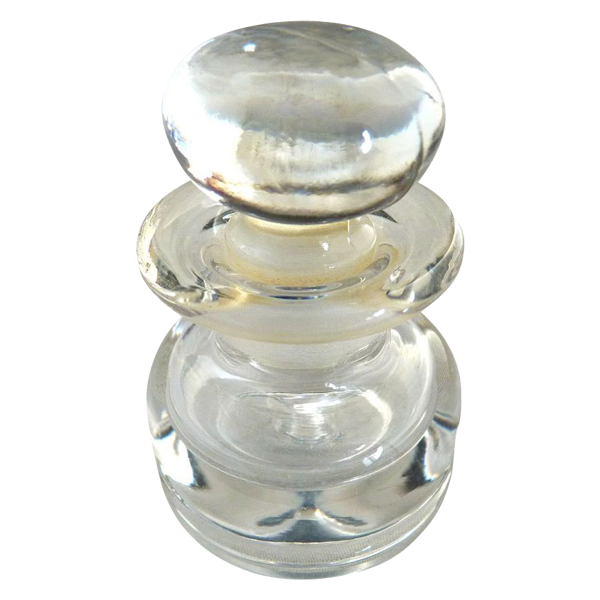 Antique ink bottle blown glass calligraphy Antique ink bottle blown glass calligraphy