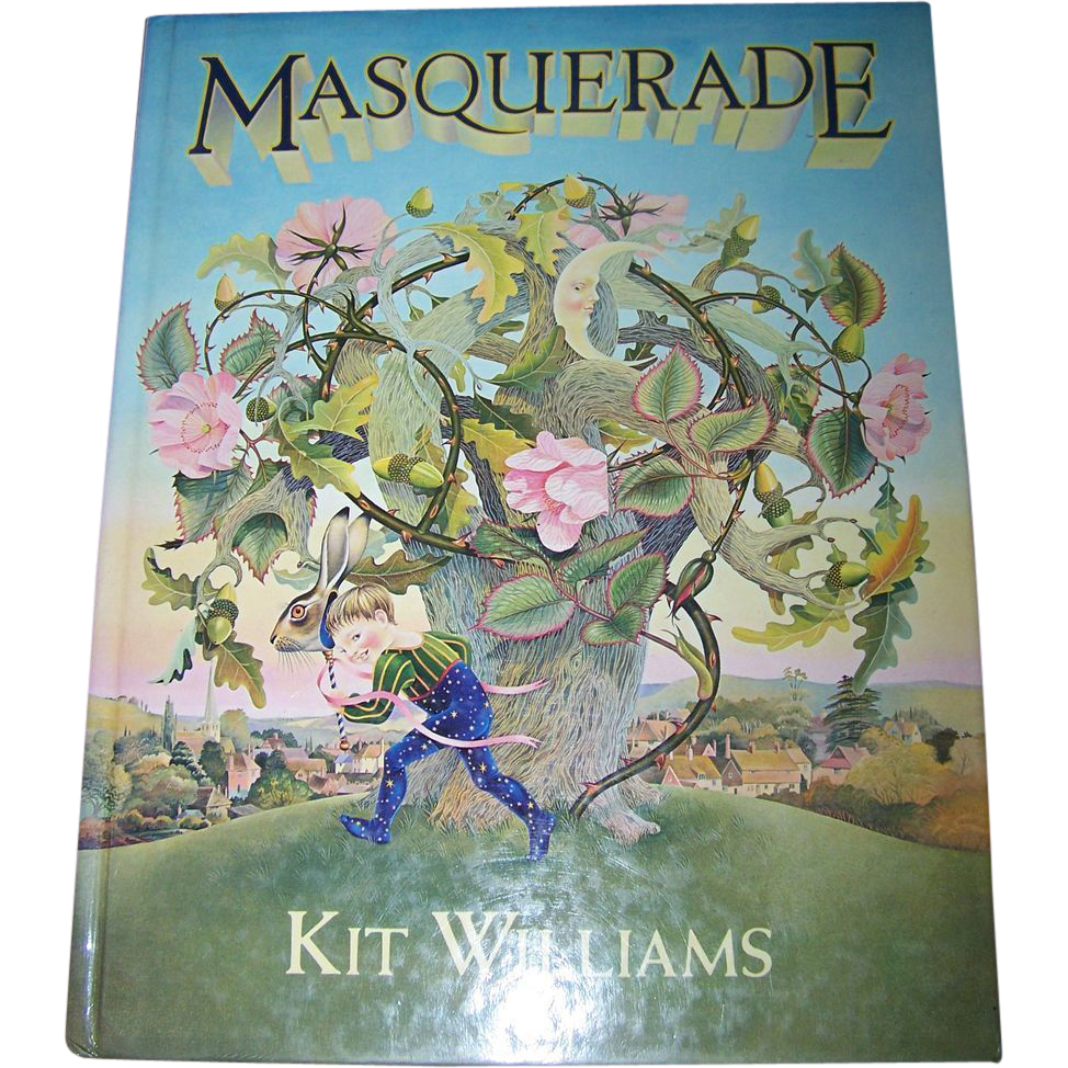 Hard Cover Book " Masquerade " Kit Williams Hidden Hare from