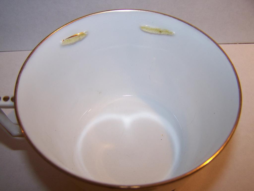 Limoges H.P. Chicks & Bee Mug / Cup S&S L Mark Limoges H.P. Chicks & Bee Mug / Cup S&S L Mark