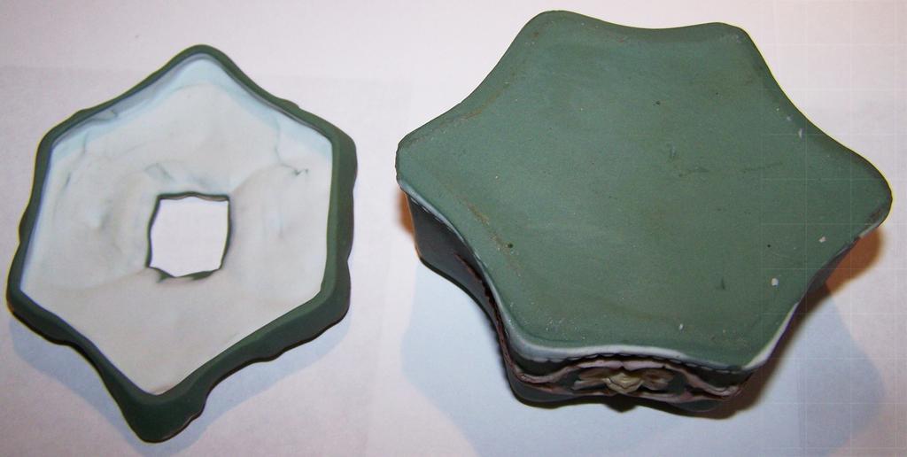Jasper Ware Hair Receiver Winged Angel / Cherub Death Heads / Soul Effigies Jasper Ware Hair Receiver Winged Angel / Cherub Death Heads / Soul Effigies