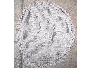 2 Vintage Crochet Doily (s) Sail Boat & Floral Motif 2 Vintage Crochet Doily (s) Sail Boat & Floral Motif