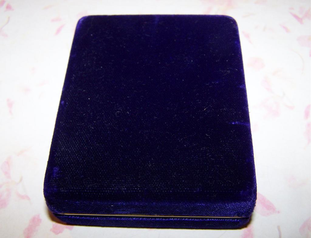 Blue Crushed Velvet Presentation Box Artistic Blue Crushed Velvet Presentation Box Artistic