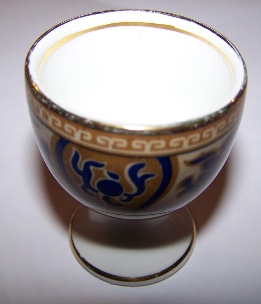 Blue Dragon Egg Cup BOOTHS Silicon China REG Blue Dragon Egg Cup BOOTHS Silicon China REG