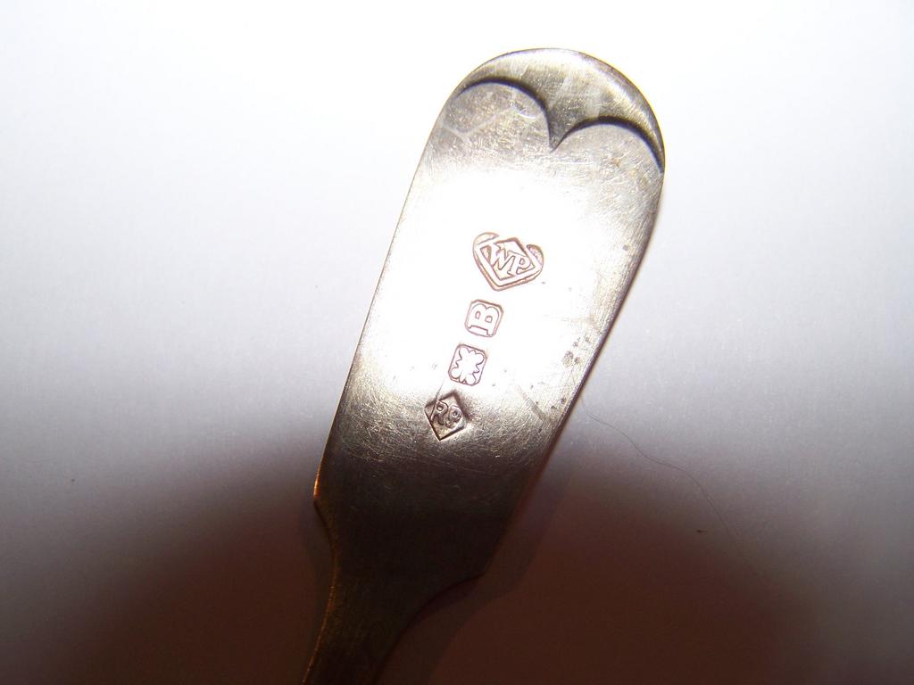 Vintage Decorative Spoon William Page Birmingham Electroplate Vintage Decorative Spoon William Page Birmingham Electroplate