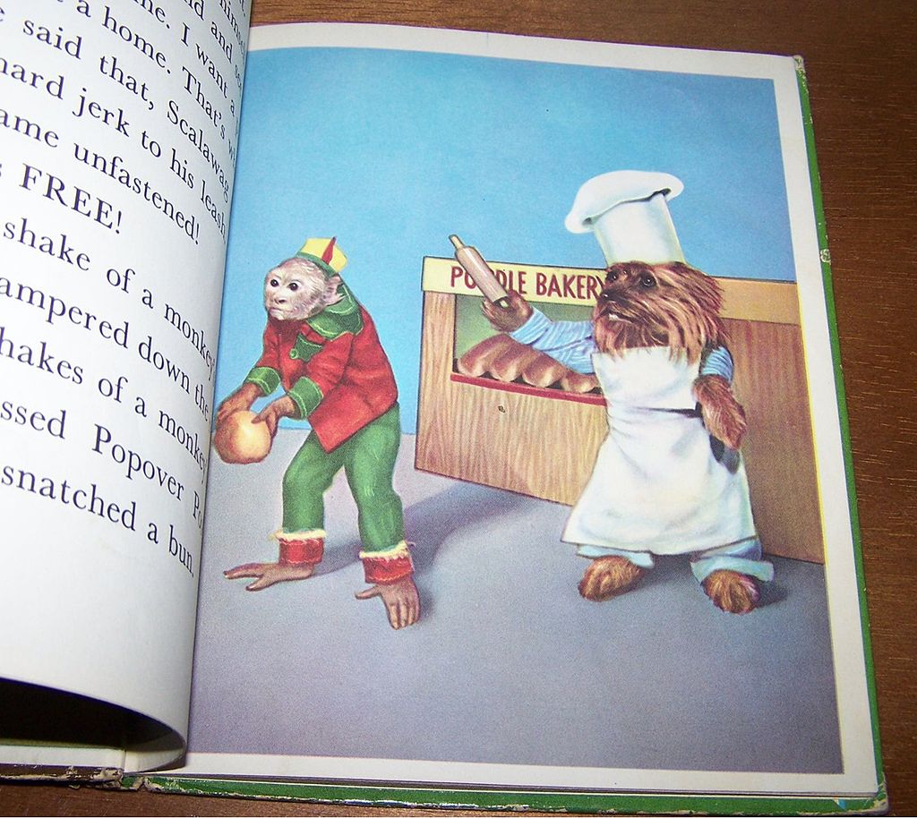 Rand McNally Elf Book Scalawag the Monkey by Ruth Dixon Rand McNally Elf Book Scalawag the Monkey by Ruth Dixon