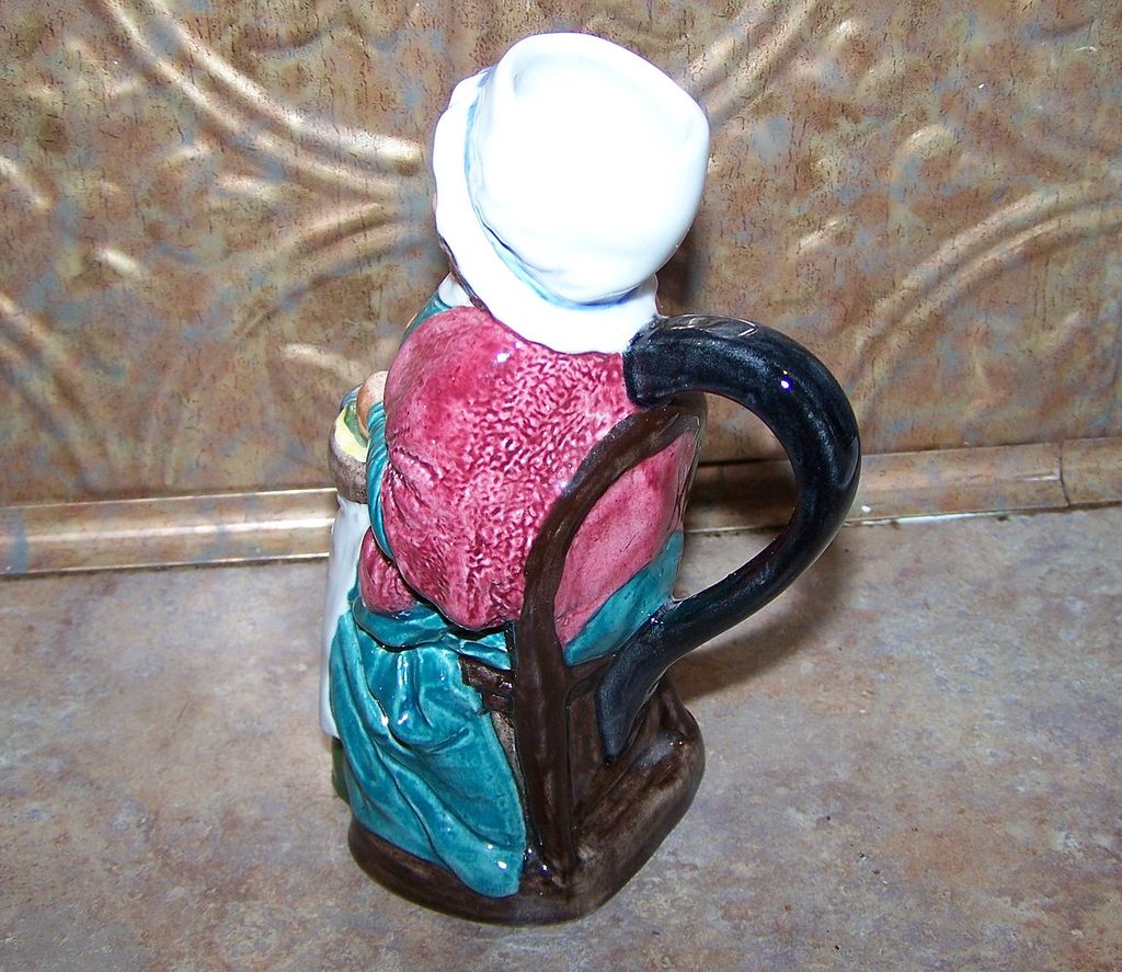 Franklin Porcelain Wood & Sons Toby Jug Peggotty Franklin Porcelain Wood & Sons Toby Jug Peggotty