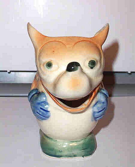 MIJ Ceramic Mickey Mouse 1930-40's Pitcher Creamer 4 1/2" MIJ Ceramic Mickey Mouse 1930-40's Pitcher Creamer 4 1/2"