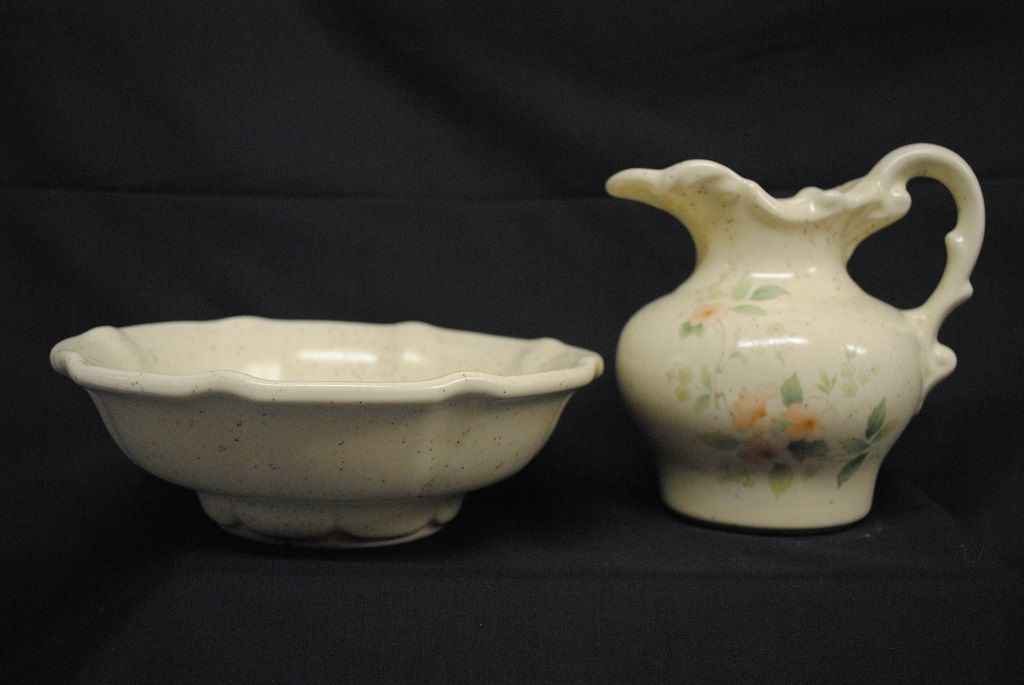 McCoy "Romance" Bowl and Pitcher McCoy "Romance" Bowl and Pitcher